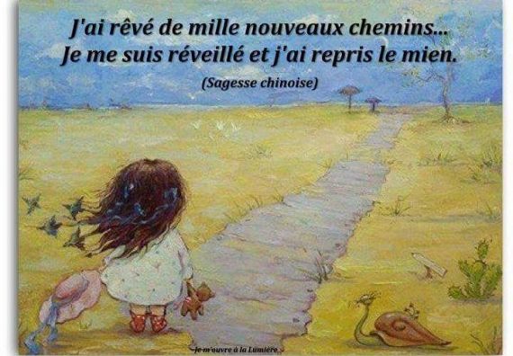 Chemin de vie de florilèges